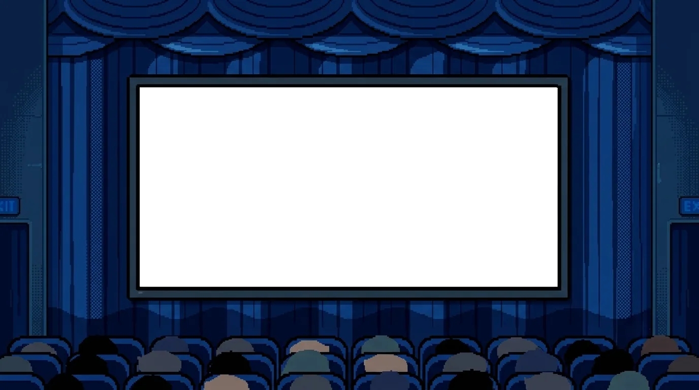 An 8-bit movie theatre